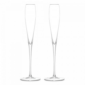 Набор из 2-х бокалов для шампанского, 100 мл, стекло, серия Wine, LSA International, Великобритания, Бокал-флейта для шампанского