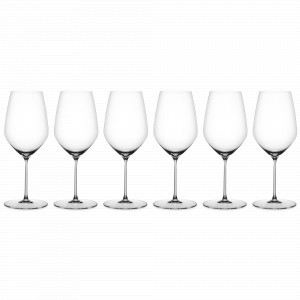 Набор из 6-ти бокалов для красного вина Bordeaux, 650 мл, хрустальное стекло, серия Hi-Lite, SPIEGELAU, Германия, SPIEGELAU (Германия)