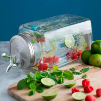 Кран для емкости для холодных напитков, 10,5 х 7 см, пластик, серия Barrel, KILNER, Великобритания_00803150073712123852.jpg