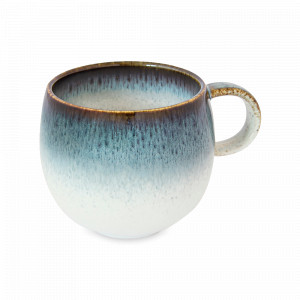 Кружка , 375 мл, фарфор, синий, серия Nuances, EASY LIFE (R2S), Италия, EASY LIFE R2S (Италия)