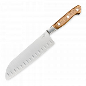 Нож кухонный Сантоку, 19 см, деревянная рукоять, серия Georges Bois, TARRERIAS BONJEAN, Франция, НОВИНКИ