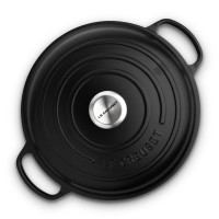 Эмалированная чугунная кастрюля с толстым дном, 6,7 л, 28 см, черный, LE CREUSET, Франция_00797880062345637767.jpg