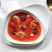 Тарелка десертная, 19 х 16 см, фарфор, белый, серия Yayoi, COOKPLAY, Испания_00815520053344942403.jpg
