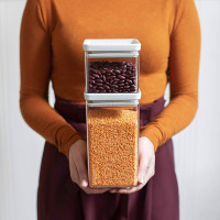 Набор из 4-х контейнеров для сыпучих продуктов, пластик, светло-серый, серия Tasty+, BRABANTIA, Бельгия_00801470061434944433.jpg