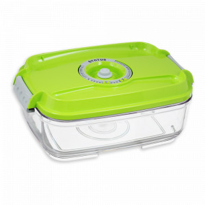 Контейнер вакуумный, 1,4 л, тритан, зеленый, серия REC-14, STATUS, Словения, STATUS (Словения)