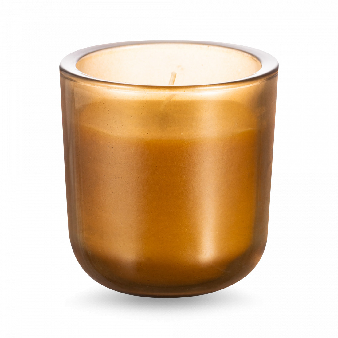 Свеча ароматическая Имбирный пряник, 9 см, стекло, бронзовый, Rasteli, Бельгия