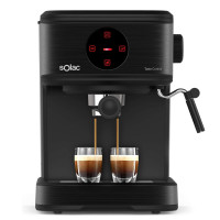Кофеварка Espresso Taste Control, 20,5 х 27,5 х 29 см, нержавеющая сталь, пластик, черный, SOLAC, Испания_00812400041747171345.jpg