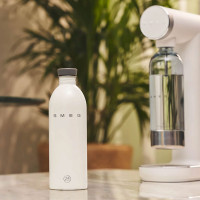 Бутылка для воды, нержавеющая сталь 18/8, 1000 мл, белый, серия 24Bottles, SMEG, Италия_00821740048427912220.jpg