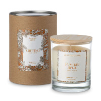 Свеча ароматическая «Pumpkin Spice», 40 часов горения, воск, стекло, серия Gifting, AMBIENTAIR, Испания