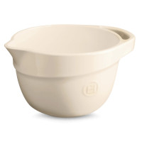 Миска для смешивания, 2,5 л, керамика, кремовый, EMILE HENRY, Франция