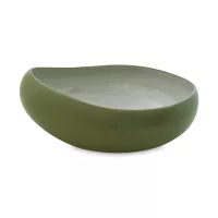 Салатник , 1.5 л, 22 см, керамика, зеленый, серия Organic, EASY LIFE (R2S), Италия, 