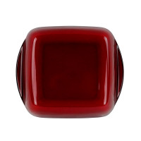 Форма для запекания квадратная BOR Square red, 16 х 16 х 5 см, 1 л, борсиликатное стекло, красный, VITRINOR, Испания_00809030034403127666.jpg