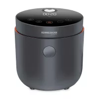 Пароварка -рисоварка, пластик, черный, ROMMELSBACHER, Германия, 