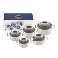 Набор кастрюль, 5 предметов, нержавеющая сталь, LE CREUSET, Франция_00807470047745856859.jpg