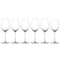 Набор из 6-ти бокалов для вина Universal glass, 510 мл, хрустальное стекло, серия Hi-Lite, SPIEGELAU, Германия