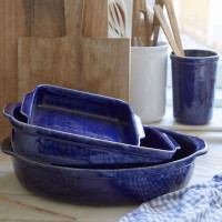 Блюдо для запекания квадратное Blue, 20 см, керамика, синий, серия Abbey, COSTA NOVA, Португалия_00818030054343224622.jpg