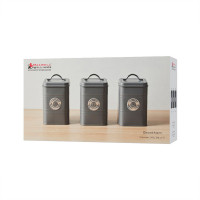 Набор из 3-х банок для сыпучих продуктов, 1.45 л, сталь, тёмно-серый, серия Grandham, MAXWELL WILLIAMS, Австралия_00814060045004829181.jpg