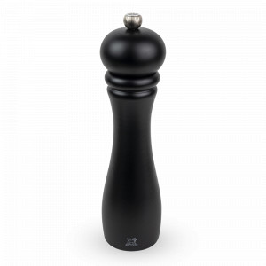 Мельница для соли, 22 см, бук, черный, серия Checkmate, PEUGEOT, Франция, PEUGEOT (Франция)
