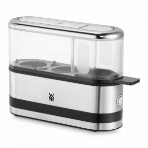 Яйцеварка электрическая на 2 яйца, нержавеющая сталь 18/10, пластик, стальной, серия KITCHENminis, WMF, Германия, WMF (Германия)