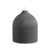 Свеча декоративная, 10.5 см, графитовый, серия Edge, TKANO, Россия