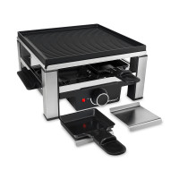 Гриль - раклетница, алюминий, пластик, черный, STEBA, Германия