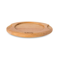 Подставка овальная для сервировки кокота, 15 х 18 см, дерево, LAVA, Турция_00812010041704966781.jpg