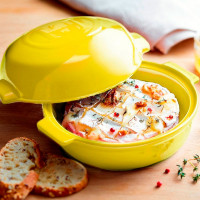 Форма для запекания с крышкой, диаметр: 19,5 см, материал: керамика, цвет: желтый, EMILE HENRY, Франция_00803290054154886319.jpg