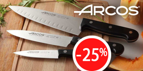 Скидка -25% на бренд ARCOS
