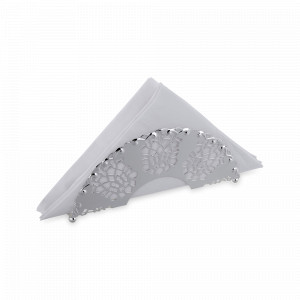 Подставка для салфеток, 17 см, нержавеющая сталь, серебро, QUEEN ANNE, Великобритания, QUEEN ANNE (Великобритания)