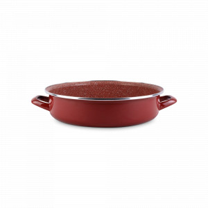 Сотейник Terracota, 16 см, сталь, стеклоэмаль, оранжевый, серия Toscana, VITRINOR, Испания, Сотейники из нержавеющей стали