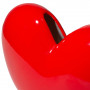 Ваза для цветов, 15.5 см, керамика, красный, серия Love, DOIY, Испания_00819740048650002875.jpg