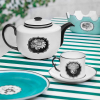 Набор из 2-х чайных пар, 220 мл, фарфор, черный, серия Herbariae, VISTA ALEGRE, Португалия_00806550061700911194.jpg