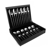 Набор столовых приборов на 6 персон, 24 предметов, черная матовая ручка, серия GOA matte grey, CUTIPOL, Португалия_00802510063813169203.jpg