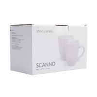 Кружка , 2 предмета, 370 мл, керамика, белый в крапинку, серия Scanno, ANNA LAFARG, Китай_00820380058656288146.jpg