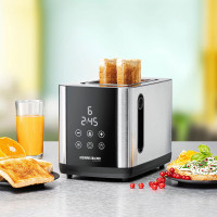 Тостер , нержавеющая сталь, пластик, стальной, ROMMELSBACHER, Германия_00817860051662777826.jpg