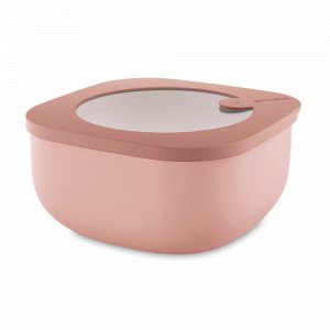 Контейнер для хранения, 975 мл, полипропилен, термопластичная резина, розовый, серия Store&amp;More, GUZZINI, Италия, Ланч-боксы и контейнеры GUZZINI