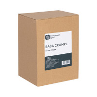 Ваза Crumpl, 20 см, стекло, серый, BERGENSON BJORN, Великобритания_00814620061149198317.jpg