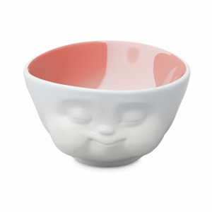 Салатник индивидуальный, 350 мл, фарфор, белый, персиковый, серия Munching, TASSEN, Германия, Пиала Tassen