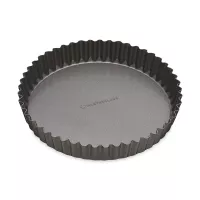 Форма для выпечки рифленая, 23 см, сталь, графит, серия MasterClass, KITCHEN CRAFT, Великобритания, 