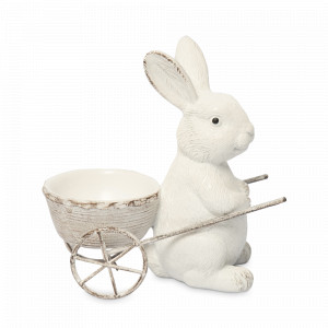 Подставка для яйца, 12 см, полирезин, молочный, серия Easter, ANNA LAFARG, Китай, Easter ANNA LAFARG