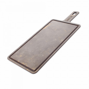 Доска композитная с желобом для сервировки и подачи, 42х18см, мрамор итальянский серый, серия ProFashion, ComposeEat, Россия, COMPOSE EAT (Россия)