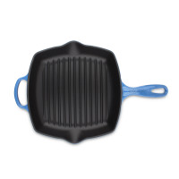 Чугунная сковорода-гриль с рифленым дном, 26 х 26 см, синий, LE CREUSET, Франция_00797810048547114961.jpg