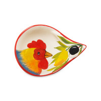 Соусник, 5,5 см, керамика, декор, серия Петухи, EDELWEISS, Италия_00811890041997745272.jpg