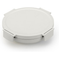 Ланч-бокс круглый, 21.5 см, 1 л, пластик, светло-серый, серия Make & Take, BRABANTIA, Бельгия_00812680051850714426.jpg
