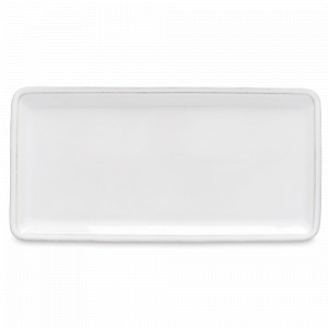 Блюдо прямоугольное White, 30.6 х 15.2 см, керамика, белый, серия Friso, COSTA NOVA, Португалия, Friso COSTA NOVA
