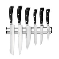 Набор из 6-ти кухонных ножей на магнитном держателе, серия Classic Ikon, WUESTHOF, Золинген, Германия