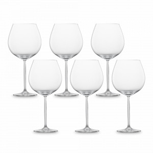 Набор из 6-ти бокалов для красного вина, BURGUNDY, 839 мл, серия Diva, SCHOTT ZWIESEL, Германия, Фужеры для вина