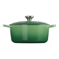 Кастрюля с крышкой, 24 см, чугун, зеленый, серия Bamboo Green, LE CREUSET, Франция_00807430037300305875.jpg