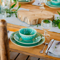 Салатник порционный Blue, 12 см, керамика, голубой, серия Madeira, COSTA NOVA, Португалия_00814330065903272485.jpg