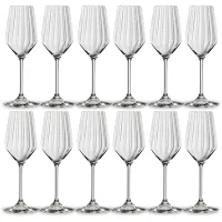 Набор из 12-ти бокалов для шампанского, 310 мл, хрустальное стекло, серия Lifestyle, SPIEGELAU, Германия, 